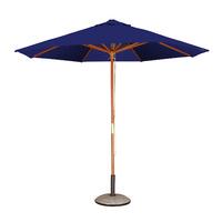 octagonal 27m parasol regular in blue