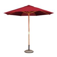 Octagonal 2.7m Parasol Regular in Burgundy