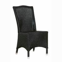Oceans Apart Lloyd Loom Classic Dining Chair Black