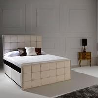 Octaspring Loire Fabric Divan Bed with 8500 Mattress