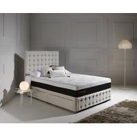 Octaspring Venice Fabric Divan Bed with Hybrid Mattress