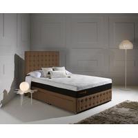 octaspring venice fabric divan bed with 6500 mattress