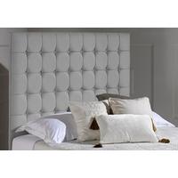 Octaspring Venice Silver Mist Fabric Headboard