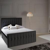 octaspring revive fabric divan bed with hybrid mattress