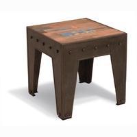 oceans apart recycled boat side table