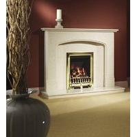 Octavia Micro Marble Fireplace Package With Gas Fire