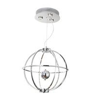 Octo Chrome Flush Ceiling Light