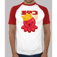 octopus boy king shirt bicolor