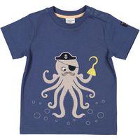 Octopus Baby T-shirt - Blue quality kids boys girls