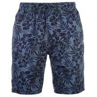 ocean pacific all over print woven shorts mens