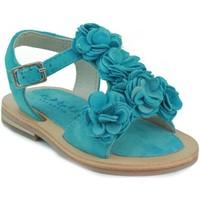 oca loca oca loca baby sandal flowers girlss childrens sandals in blue