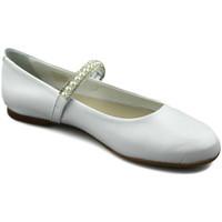 Oca Loca Ocaloca comfortable flat shoes girl girls\'s Children\'s Shoes (Pumps / Ballerinas) in white