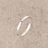 October Birthstone Ring (Pink Tourmaline)