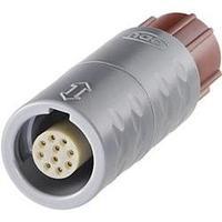 ODU K11M07-P04LJG0-0000 MEDI-SNAP Circular Connector With Push-pull Lock Nominal current: 10 A Number of pins: 4