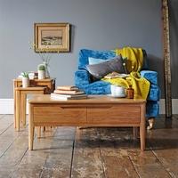 Odin Oak Coffee Table with Drawers