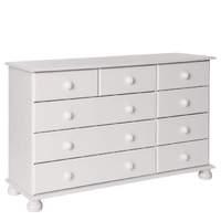 odense white 2 plus 3 plus 4 drawer chest