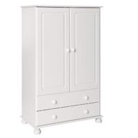 odense white 2 door 2 drawer combi robe