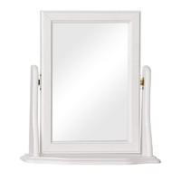 odense white 49x47cm dressing table mirror