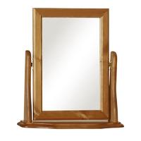 odense pine 49x47cm dressing table mirror