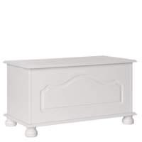 Odense White Blanket Box