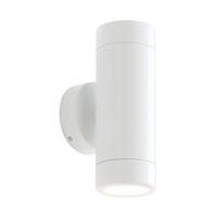 Odyssey 2 x 35W GU10 Up & Down Wall White IP44 - 32934