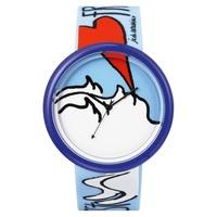 odm time gallery watch blue
