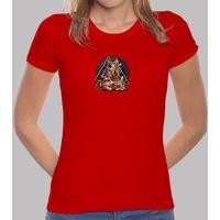 odin viking horde girl manga short red