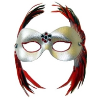 Odyssey Silver, Blk & Red Mask