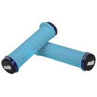 ODI Troy Lee Lock-On Grips | Other/Light Blue - 130mm