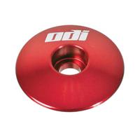 ODI Alloy Headset Top Cap | Red - 1 1/8 Inch