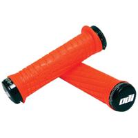 odi troy lee lock on grips orange 130mm