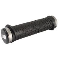 ODI Troy Lee Lock-On Grips | Black/Grey - 130mm