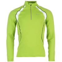 Odlo Stand Up Collar Long Sleeved Half Zip Mens Ski Base Layer