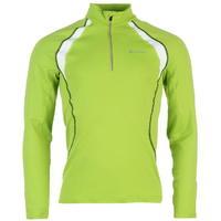 odlo stand up collar long sleeved half zip mens ski base layer