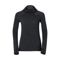 Odlo Revolution TW Warm Shirt l/s with Facemask Women (110131) black melange