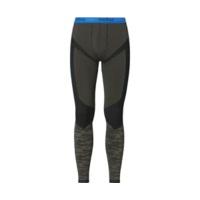 Odlo Blackcomb Evolution Warm Pants Men camou green melange / black