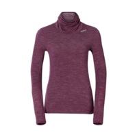 Odlo Revolution TW Warm Shirt l/s Turtle Neck Women (110141) magenta purple melange