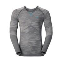 odlo evolution light blackcomb longsleeve shirt men steel grey