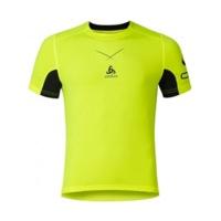 Odlo Ceramicool Shirt with Print Men yellow/black