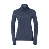 odlo revolution tw warm shirt ls turtle neck women 110141 navy new mel ...