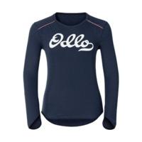 Odlo Vallée Blanche Warm Shirt l/s Women navy