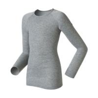 odlo shirt ls crew neck warm kids grey 10459