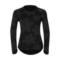 odlo valle blanche warm shirt ls women black