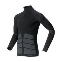 Odlo Shirt l/s 1/2 Zip Evolution Warm Men (180982) black