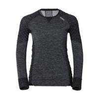 odlo revolution tw x warm shirt ls women 110221 black melange