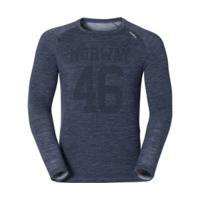 Odlo Revolution TW Warm Shirt l/s Crew Neck Planai Men (110202) navy new melange