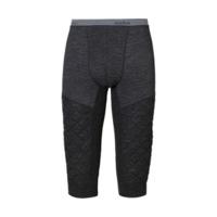 odlo revolution tw x warm pants 34 men black melange