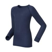 Odlo Shirt L/S Crew Neck Warm Kids Navy (10459)