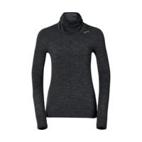 odlo revolution tw warm shirt ls turtle neck women 110141 black melang ...