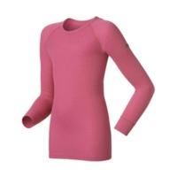 Odlo Shirt L/S Crew Neck Warm Kids Violet Pink (10459)